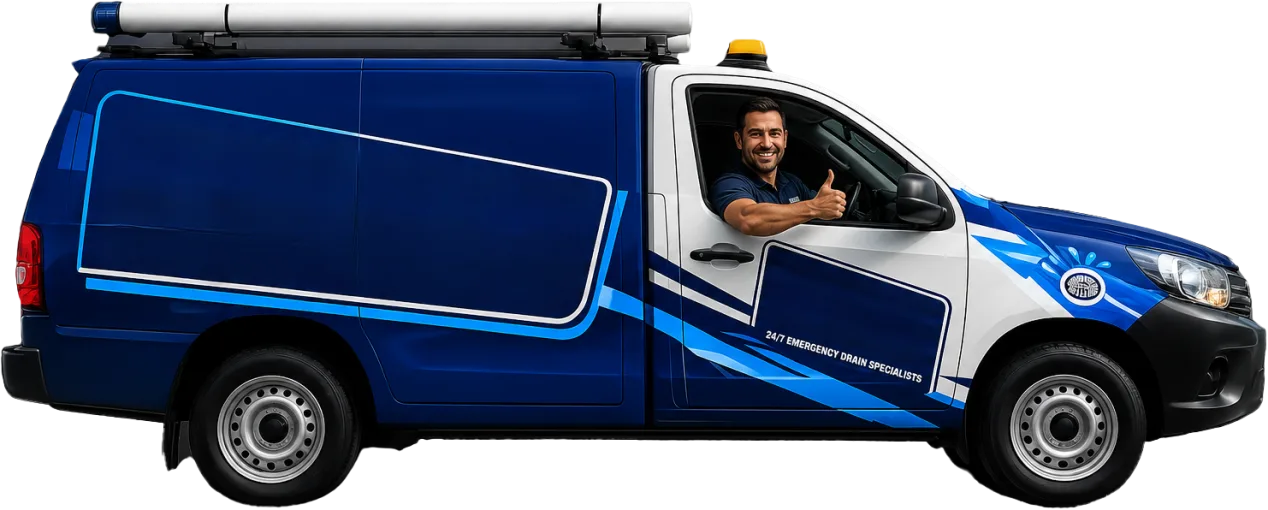 Service van parked on a Enmore street